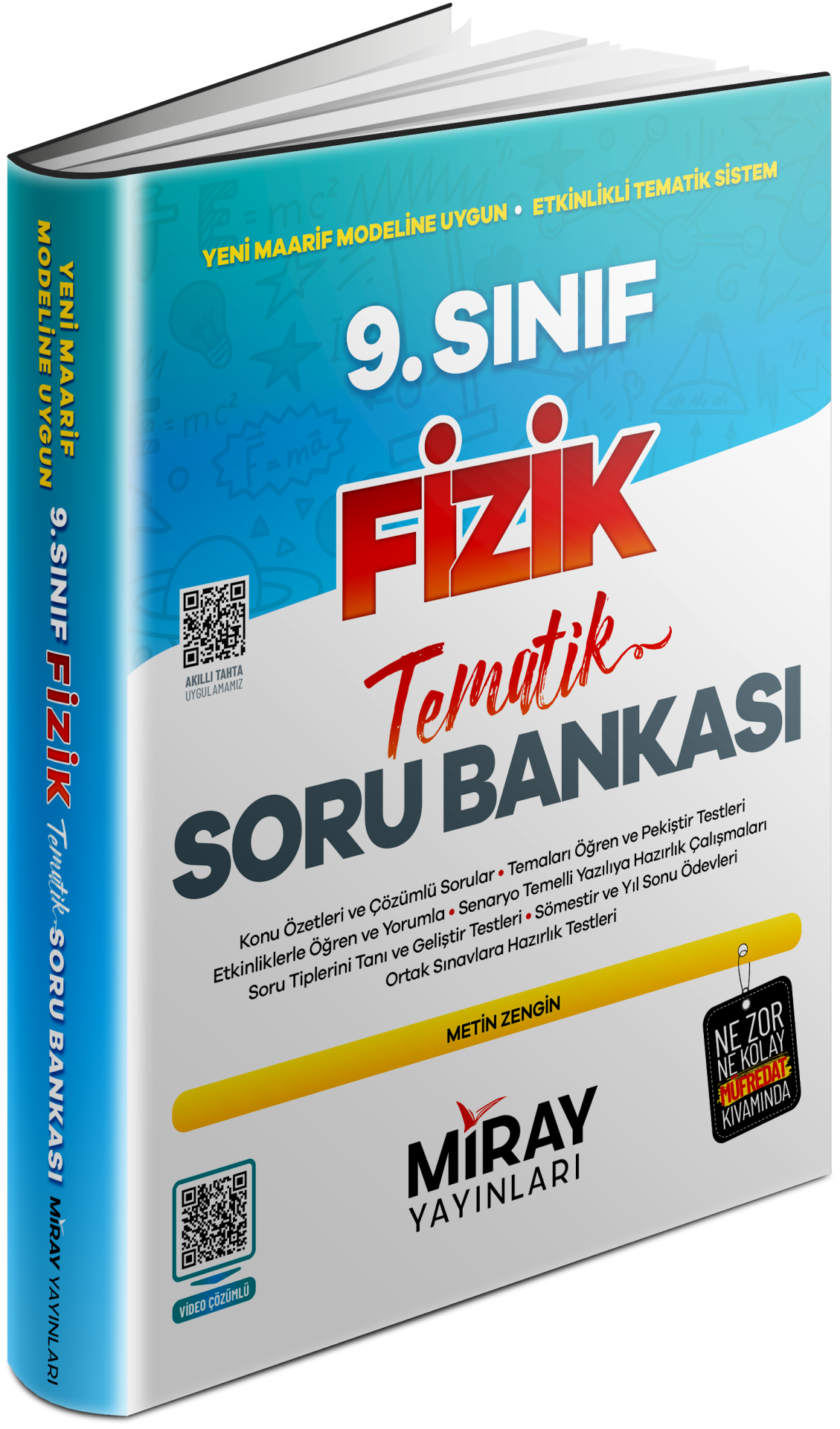 Miray Yayınları 9. Sınıf  Fizik Tematik Konu Özetli Soru Bankası