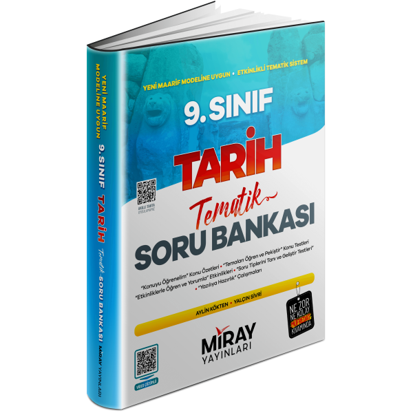 Miray Yayınları 9. Sınıf  Tarih Tematik Konu Özetli Soru Bankası