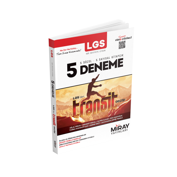 Miray Yayınları Lgs 8. Sınıf Transit 5 Deneme