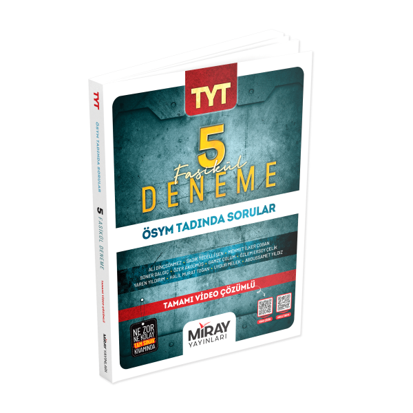 Miray Yayınları TYT 5 Deneme