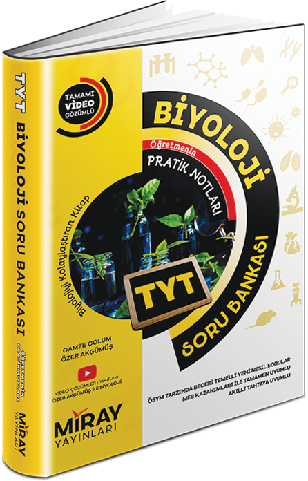 Miray Yayınları Tyt Biyoloji Soru Bankası