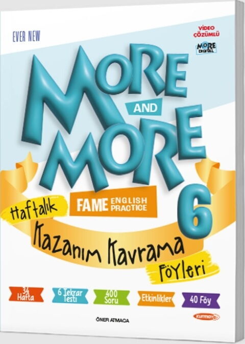 More and More 6. Sınıf Haftalık Kazanım Kavrama Föyleri