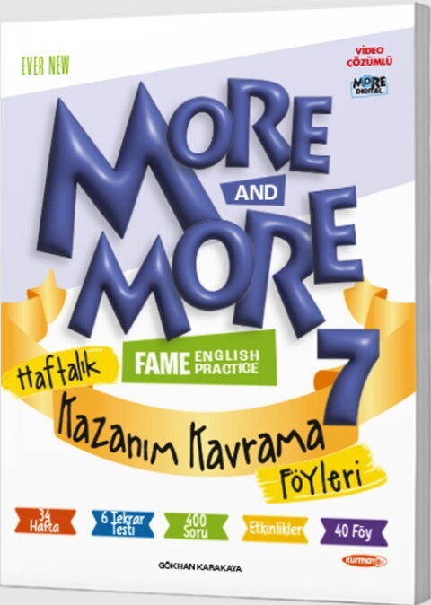 More and More 7. Sınıf Haftalık Kazanım Kavrama Föyleri