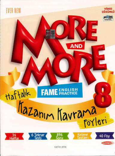 More and More LGS 8. Sınıf Haftalık Kazanım Kavrama Föyleri