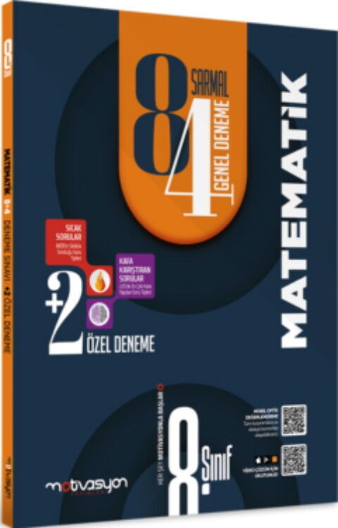 Motivasyon Yayınları LGS 8. Sınıf Matematik Deneme