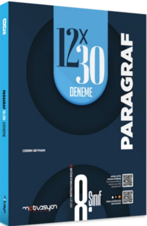 Motivasyon Yayınları LGS 8. Sınıf Paragraf Deneme