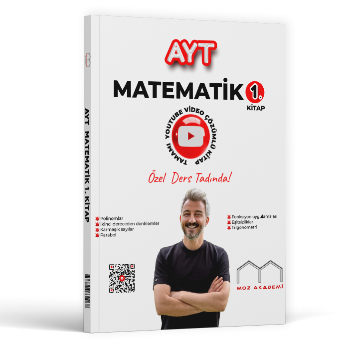 Moz Akademi AYT Matematik 1. Kitap Tamamı Çözümlü Soru Bankası