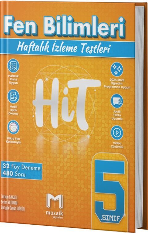 Mozaik Yayınları 5. Sınıf  Fen Bilimleri HİT 32 Deneme