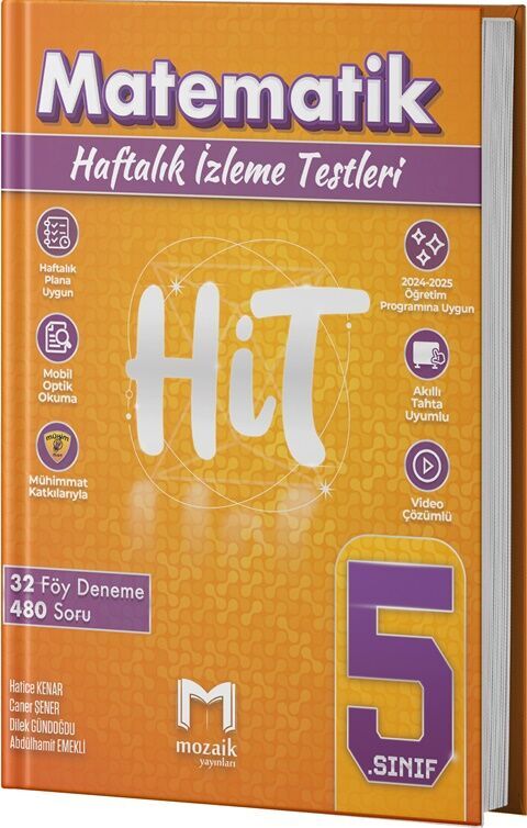 Mozaik Yayınları 5. Sınıf  Matematik HİT 32 Deneme