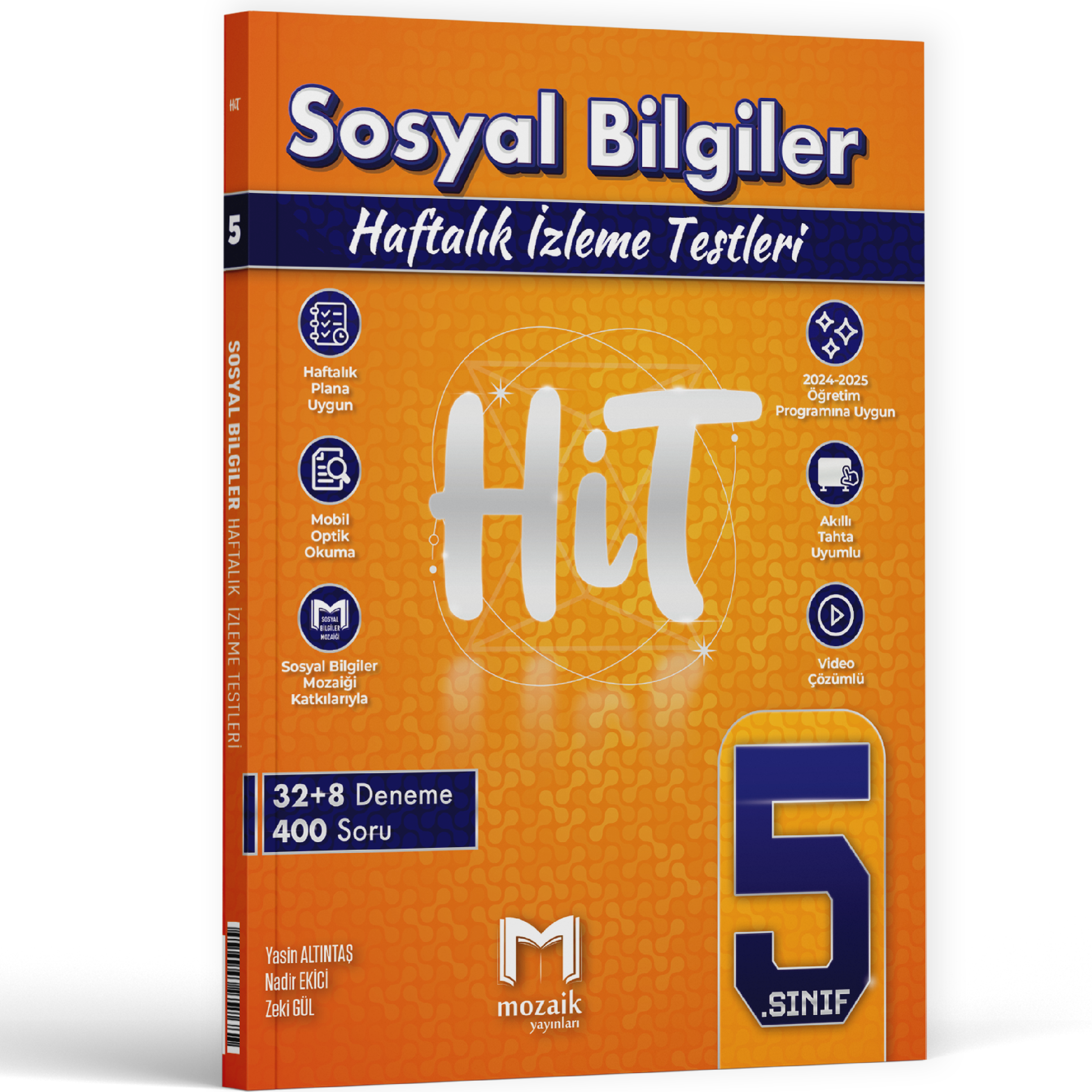 Mozaik Yayınları 5. Sınıf  Sosyal Bilgiler HİT 40 Deneme