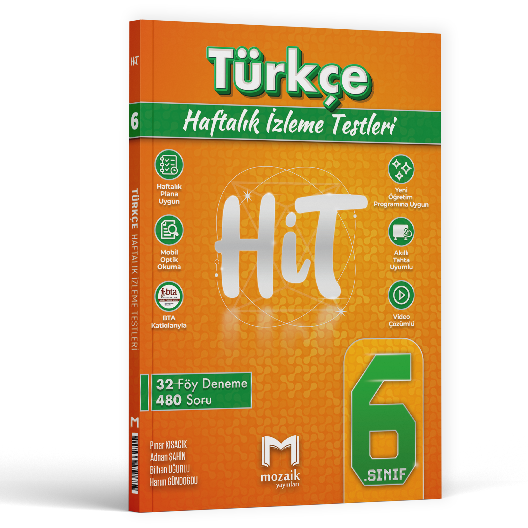 Mozaik Yayınları 6. Sınıf Türkçe HİT 32 Deneme