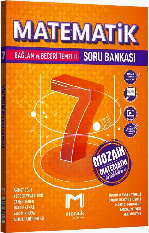 Mozaik Yayınları 7. Sınıf Matematik Soru Bankası