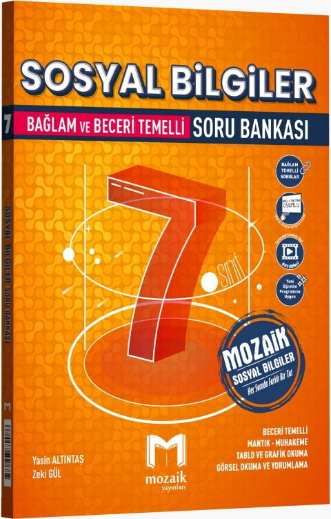 Mozaik Yayınları 7. Sınıf Sosyal Bilgiler Soru Bankası