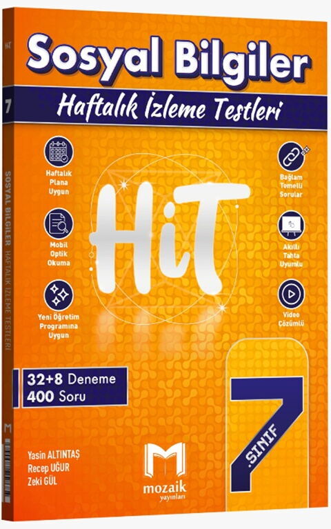 Mozaik Yayınları 7. Sınıf Sosyal Bilgiler Hit 40 Deneme