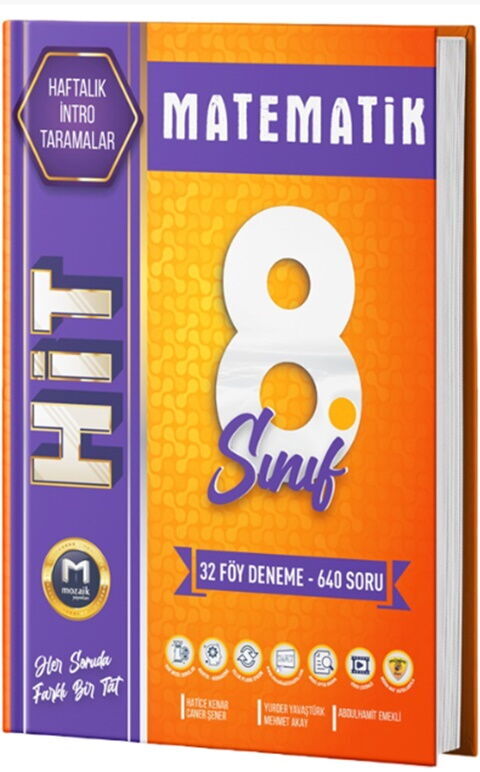 Mozaik Yayınları LGS 8. Sınıf Matematik Hit 32 Deneme