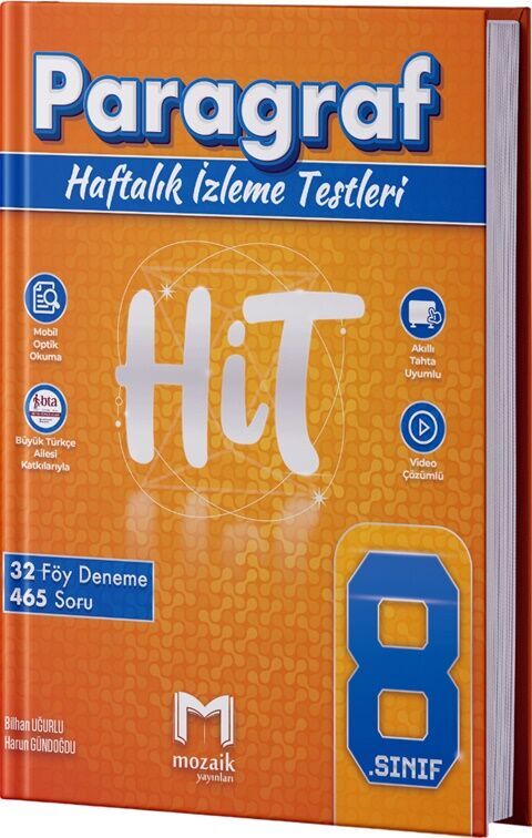 Mozaik Yayınları LGS 8. Sınıf Paragraf HİT 32 Deneme