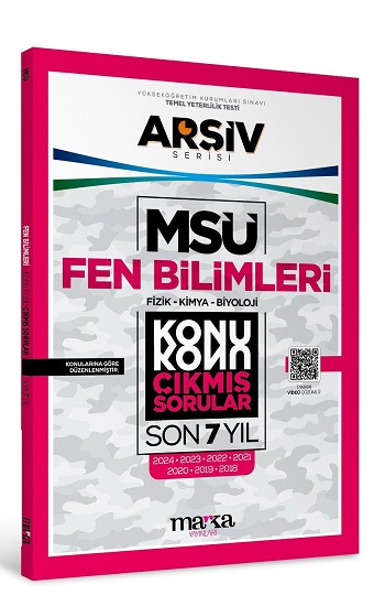 MSÜ FEN BİLİMLERİ Konu Konu ÇIKMIŞ SORULAR Son 7 Yıl
