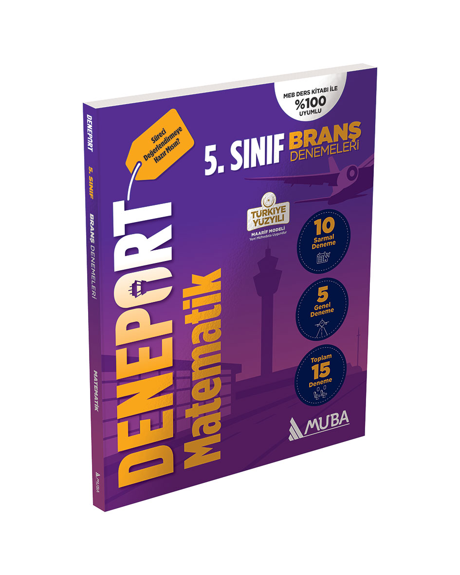 Muba Yayınları 5. Sınıf Deneport Matematik Branş Denemesi