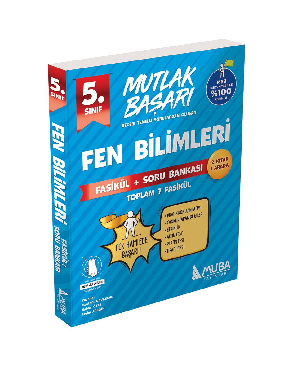Muba Yayınları 5. Sınıf Fen Bilimleri Fasikül Soru Bankası