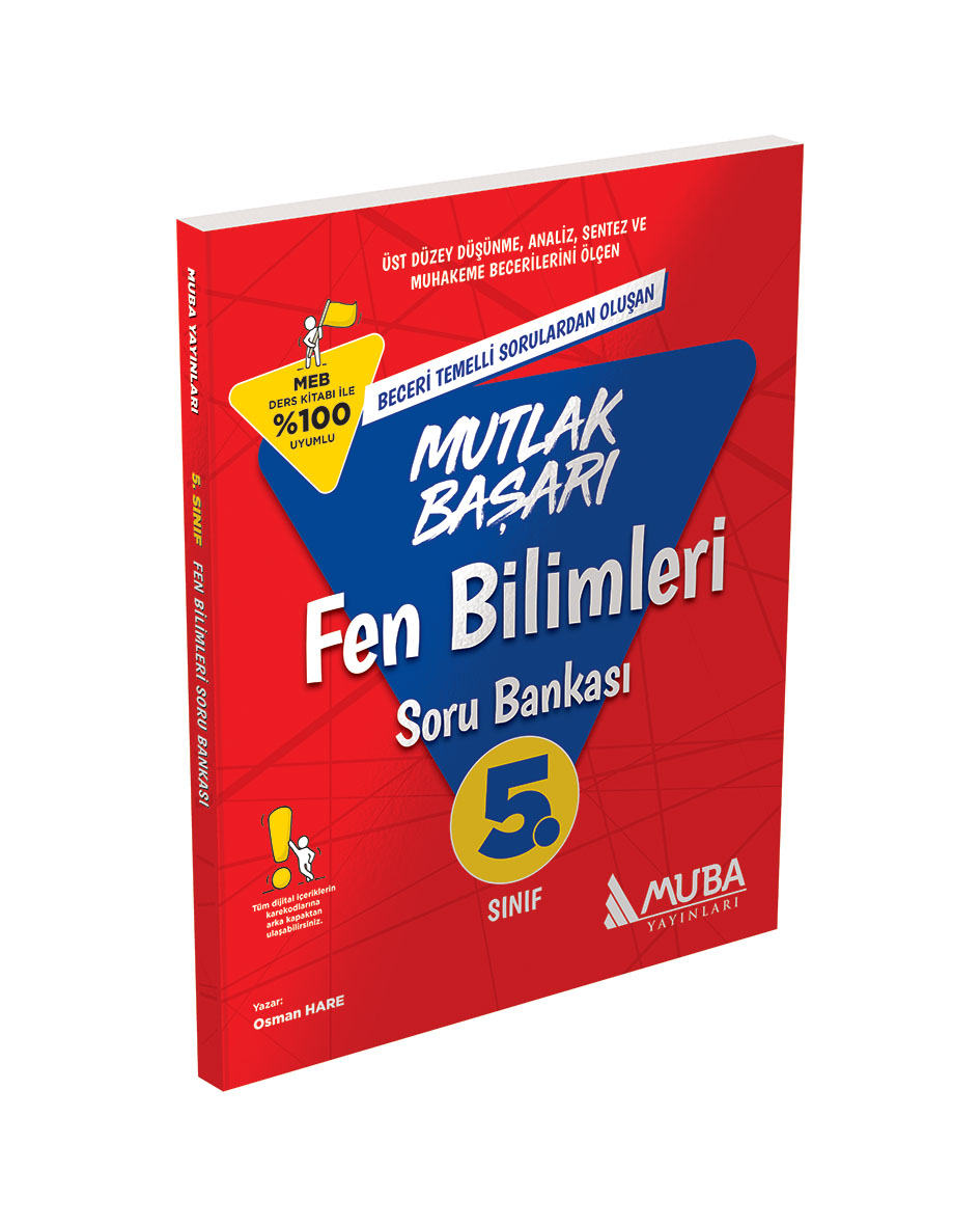 Muba Yayınları 5. Sınıf Fen Bilimleri Mutlak Başarı Soru Bankası
