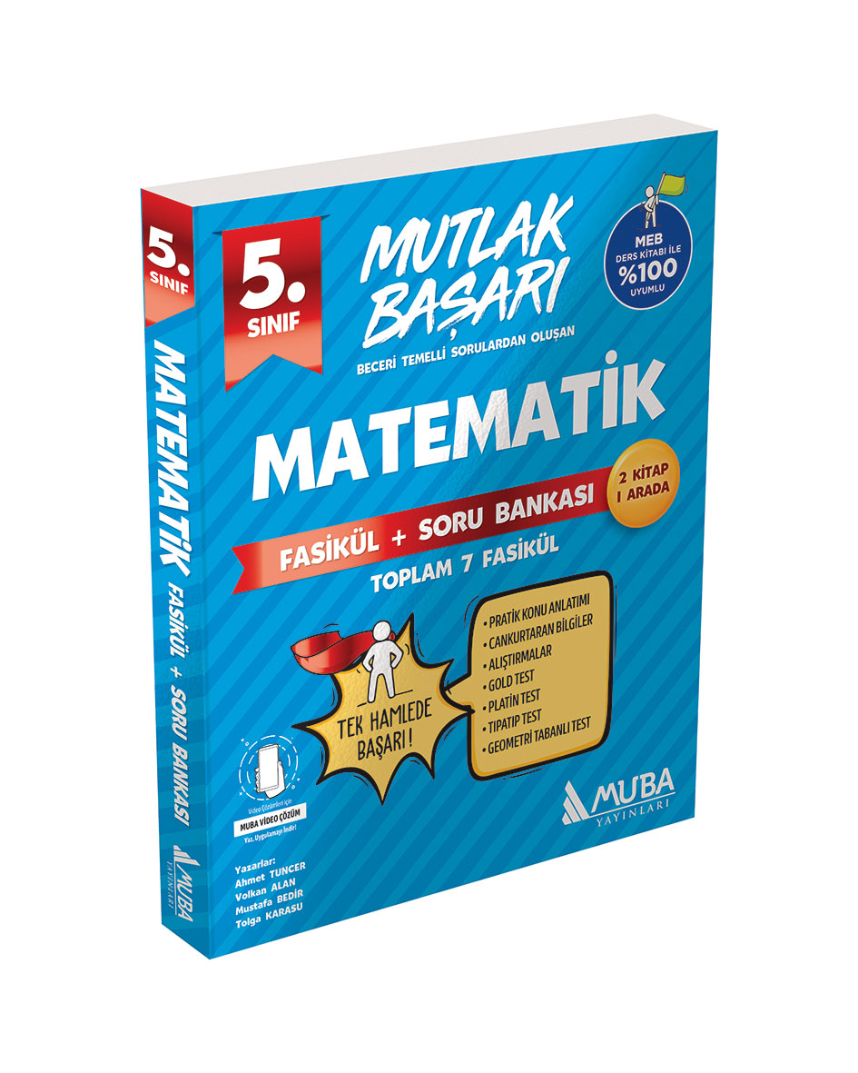 Muba Yayınları 5. Sınıf Matematik Fasikül Soru Bankası
