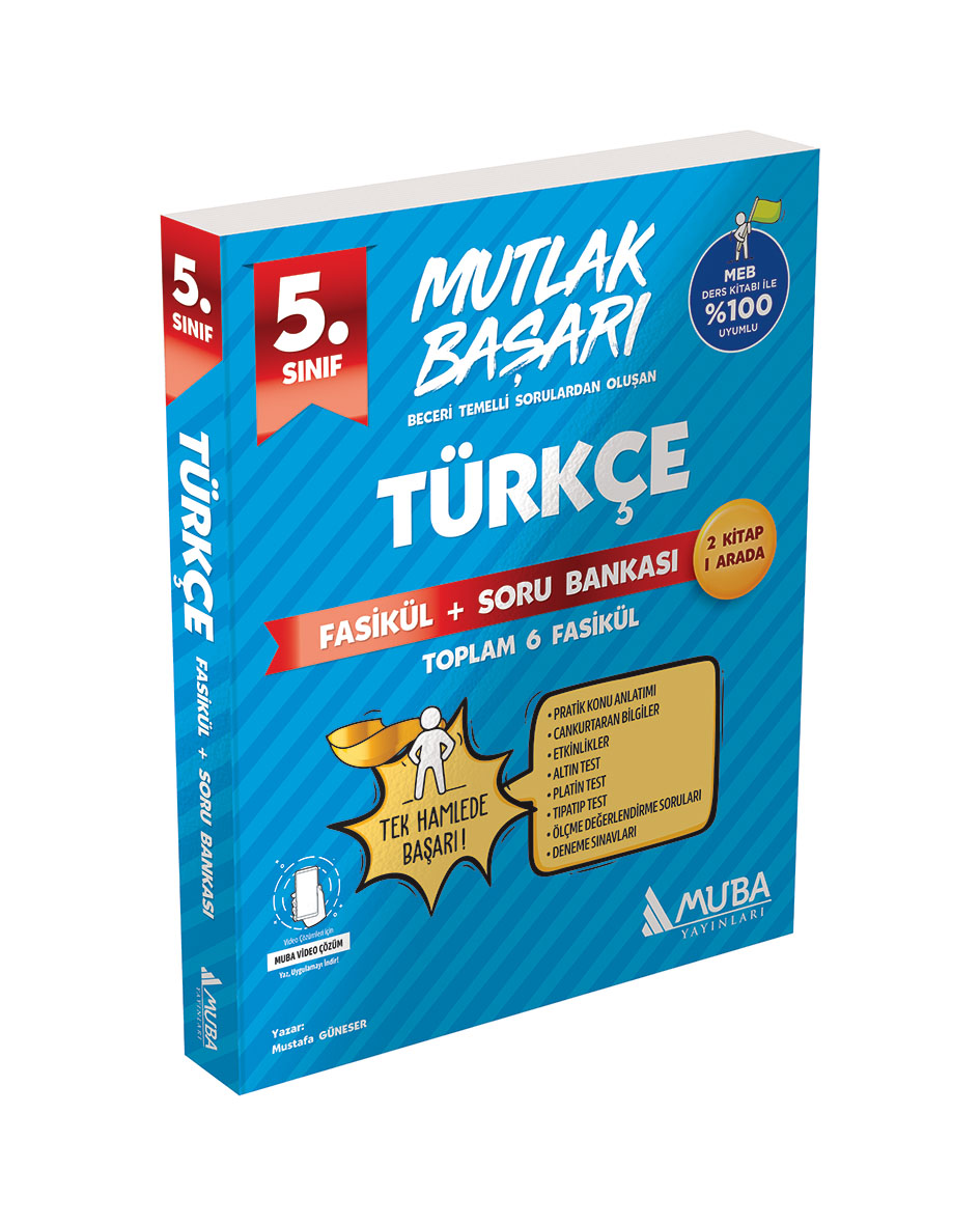 Muba Yayınları 5. Sınıf Türkçe Fasikül Soru Bankası