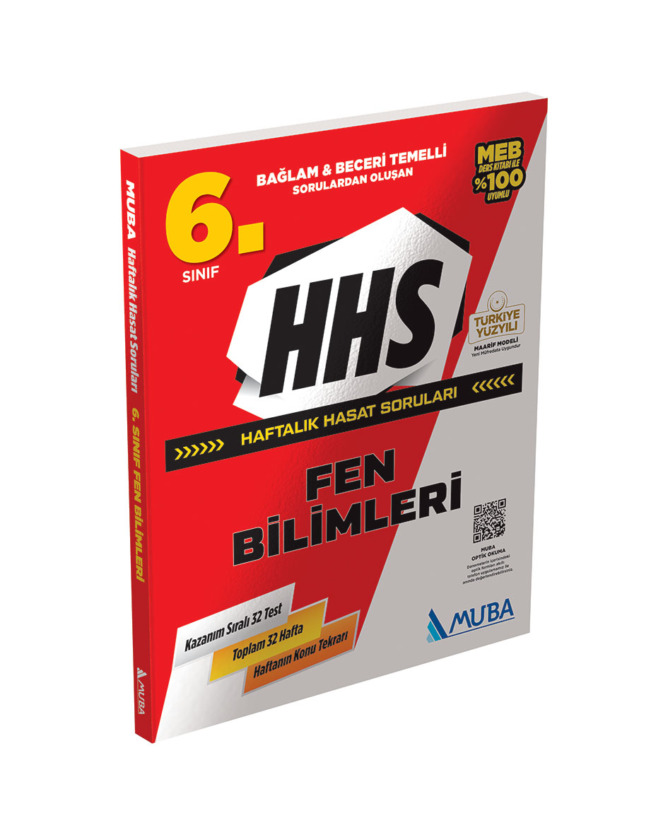 Muba Yayınları 6. Sınıf Fen Bilimleri Haftalık Hasat Soruları