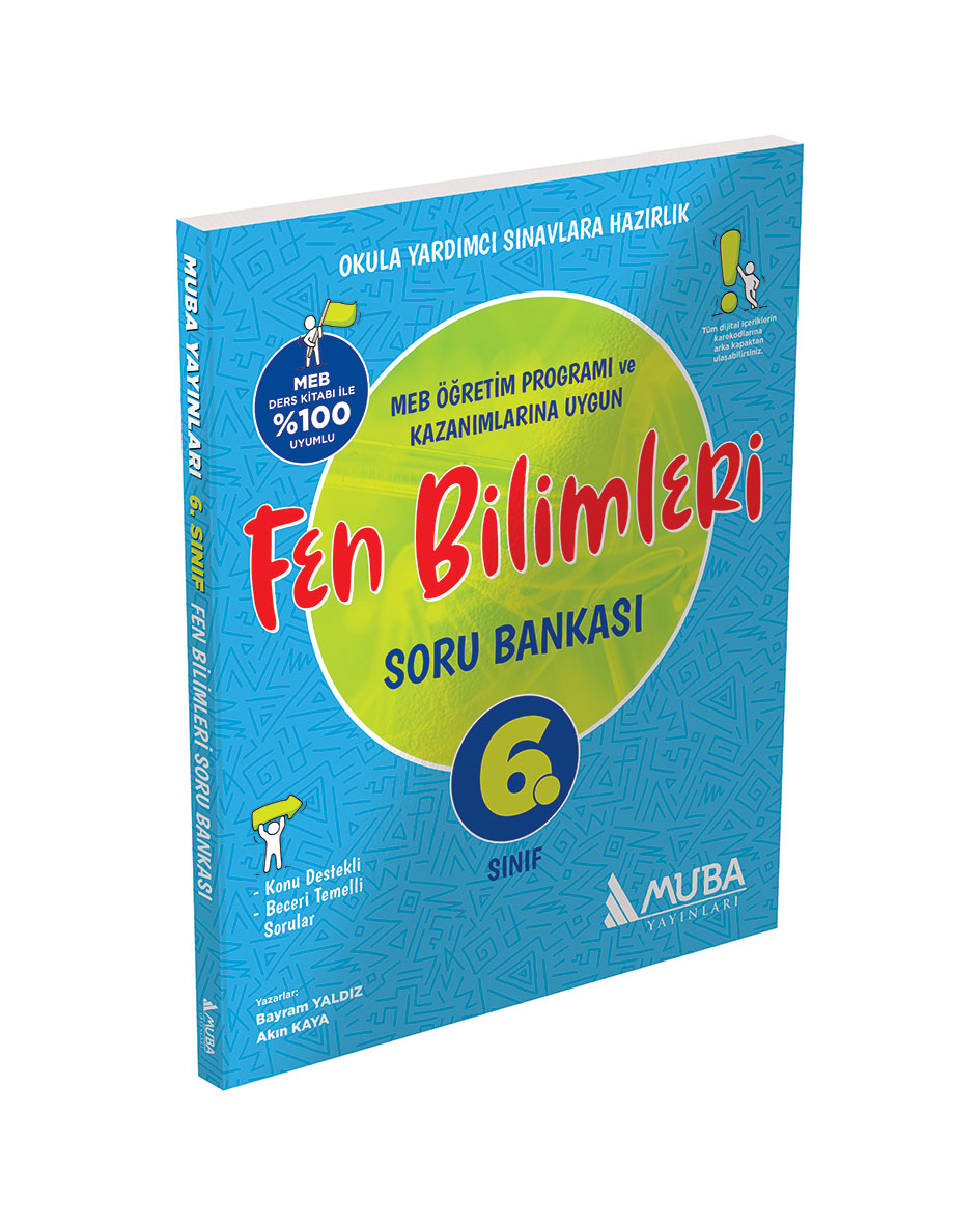 Muba Yayınları 6. Sınıf Fen Bilimleri Soru Bankası