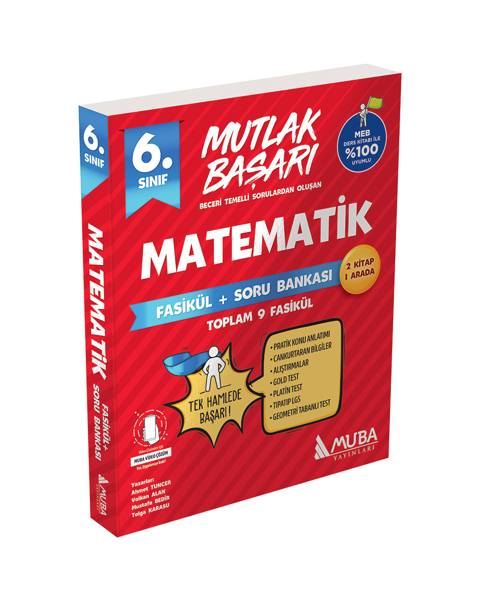 Muba Yayınları 6. Sınıf Matematik Fasikül Soru Bankası