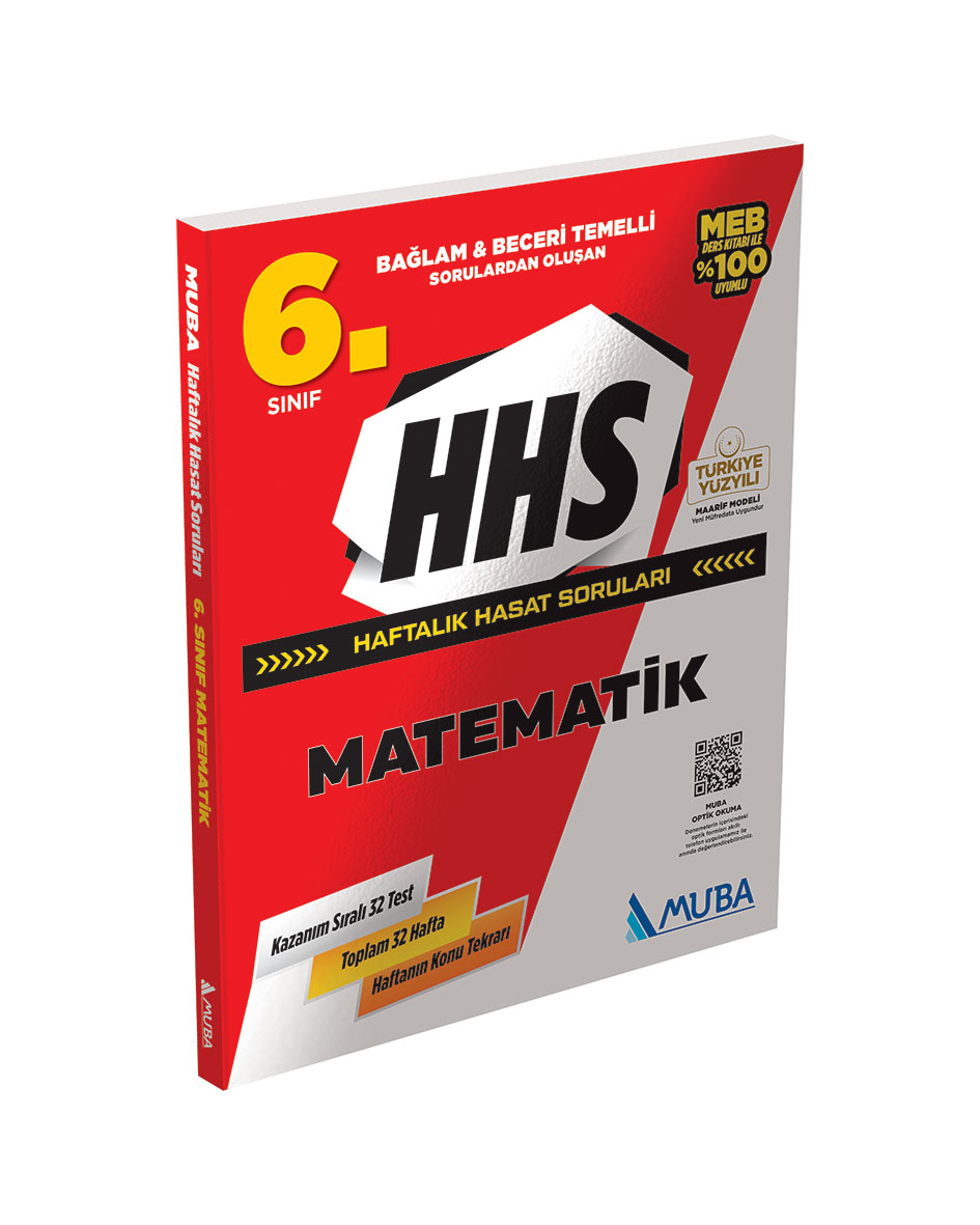 Muba Yayınları 6. Sınıf Matematik Haftalık Hasat Soruları