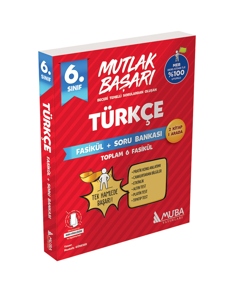 Muba Yayınları 6. Sınıf Türkçe Fasikül Soru Bankası