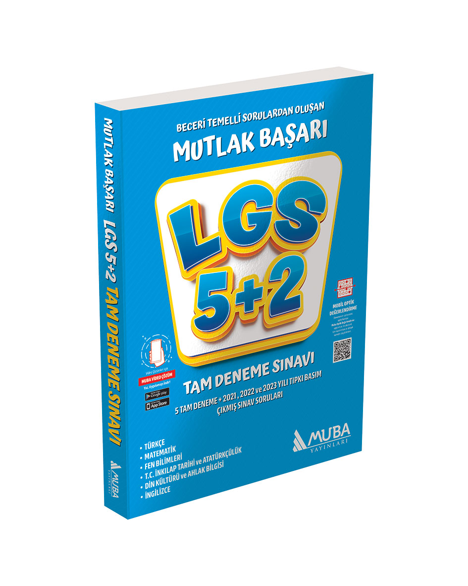 Muba Yayınları LGS 8. Sınıf 5 + 2 Deneme Sınavı