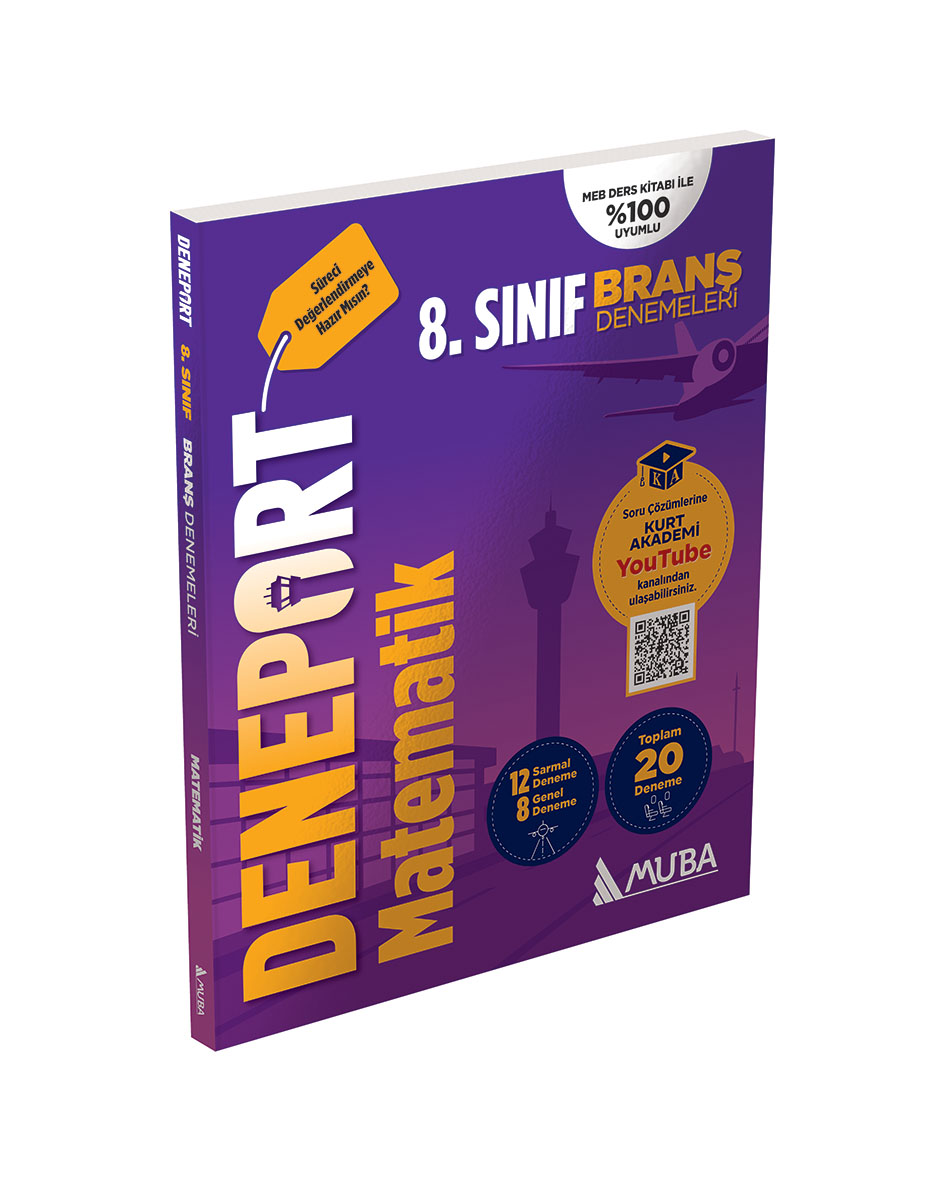 Muba Yayınları LGS 8. Sınıf Deneport Matematik Branş Denemesi