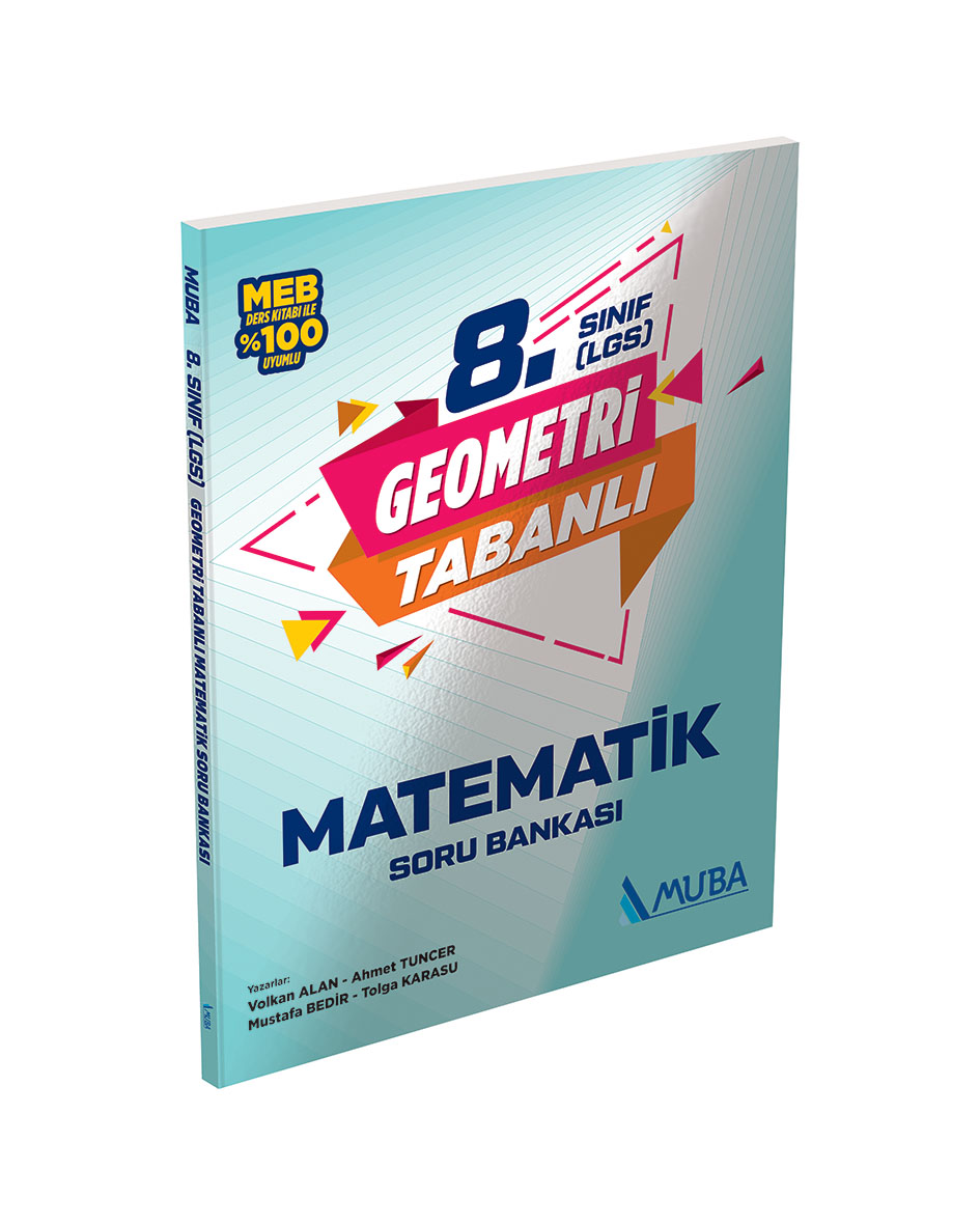 Muba Yayınları LGS 8. Sınıf Geometri Tabanlı Matematik Soru Bankası