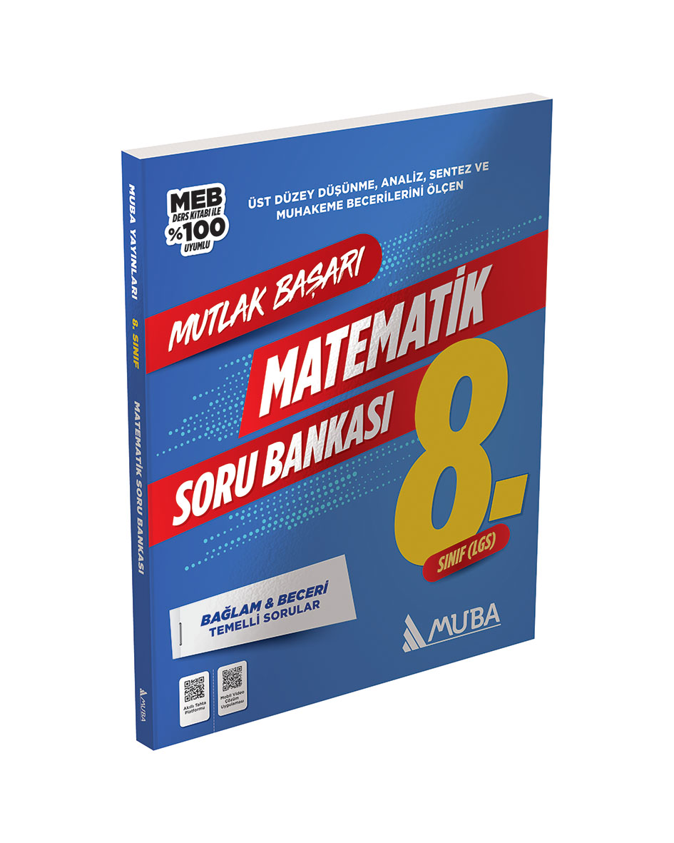 Muba Yayınları LGS 8. Sınıf Matematik Mutlak Başarı Soru Bankası