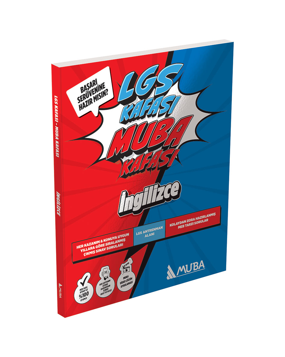 Muba Yayınları LGS 8. Sınıf Muba Kafası İngilizce Soru Bankası