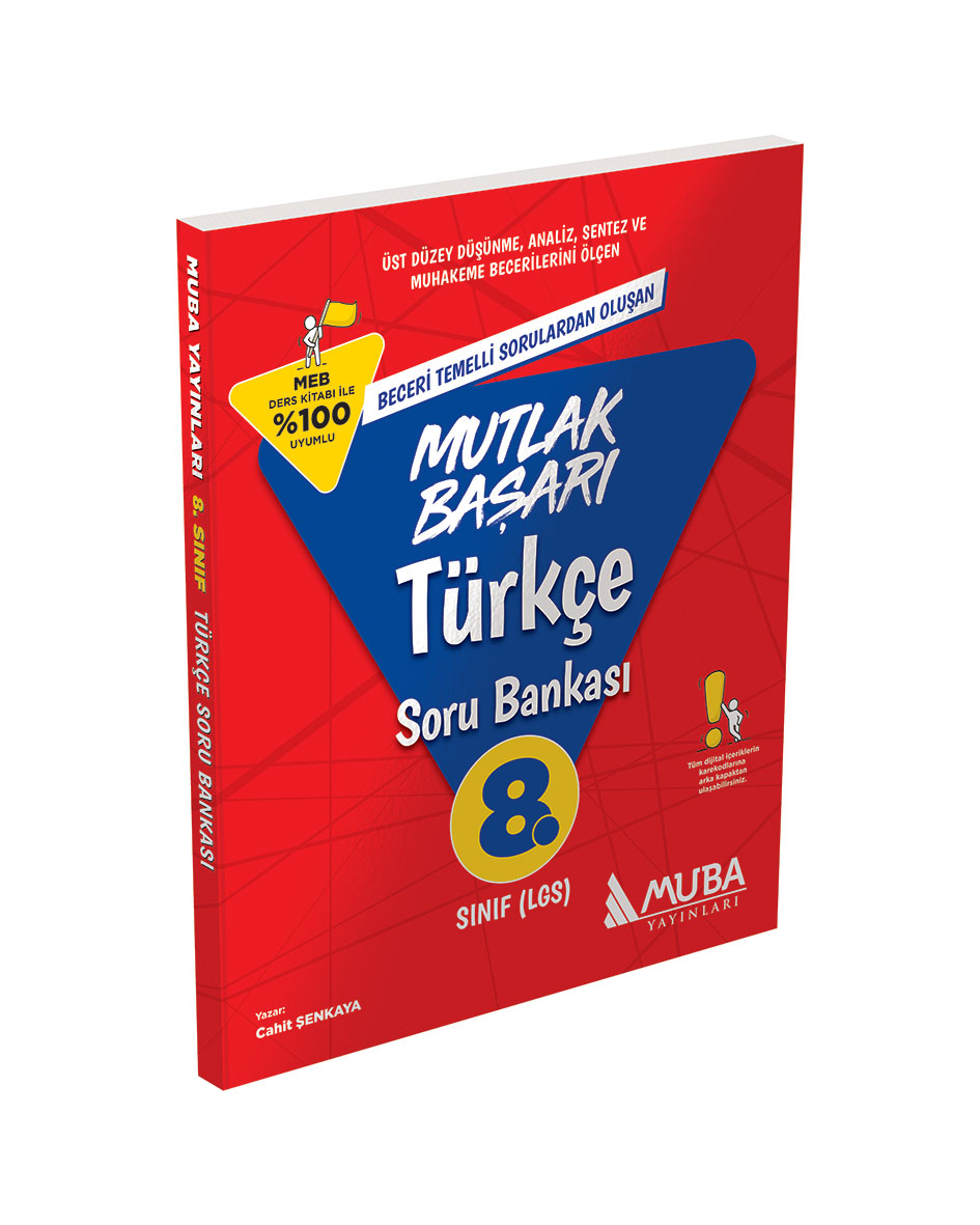 Muba Yayınları LGS 8. Sınıf Türkçe Mutlak Başarı Soru Bankası