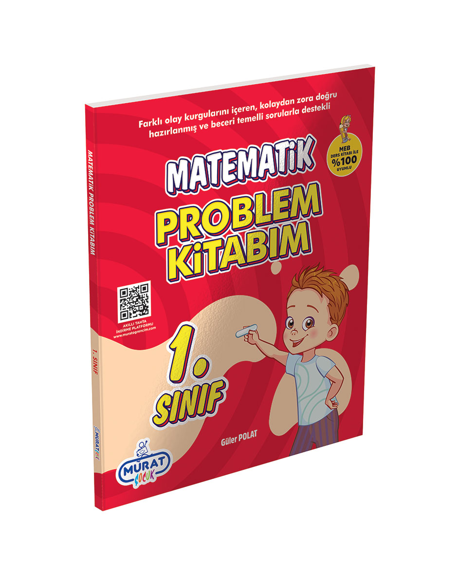 Murat Yayınları 1. Sınıf Matematik Problemler Kitabım