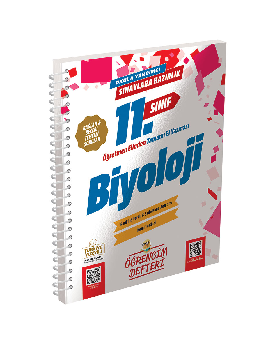Murat Yayınları 11. Sınıf Biyoloji Öğrencim Defteri