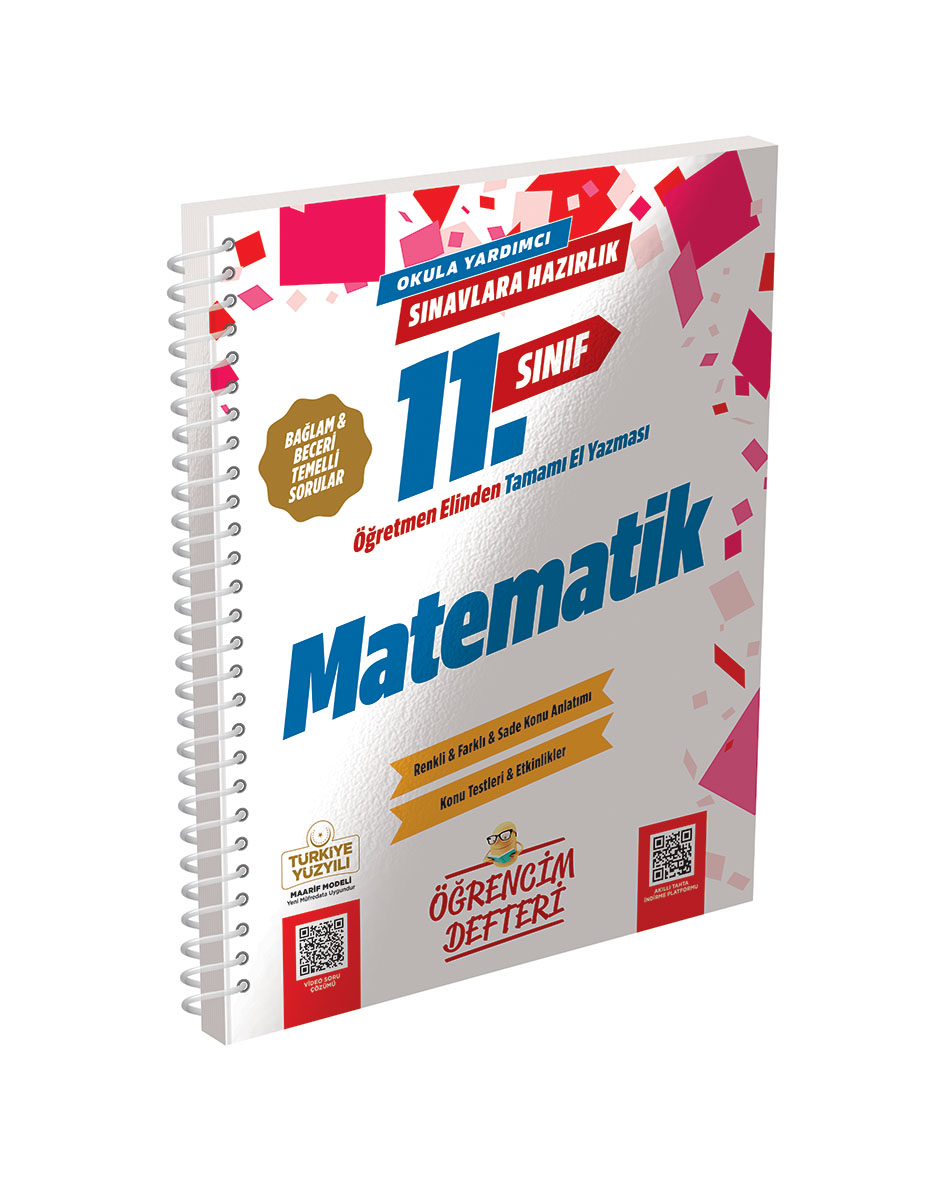Murat Yayınları 11. Sınıf Matematik Öğrencim Defteri