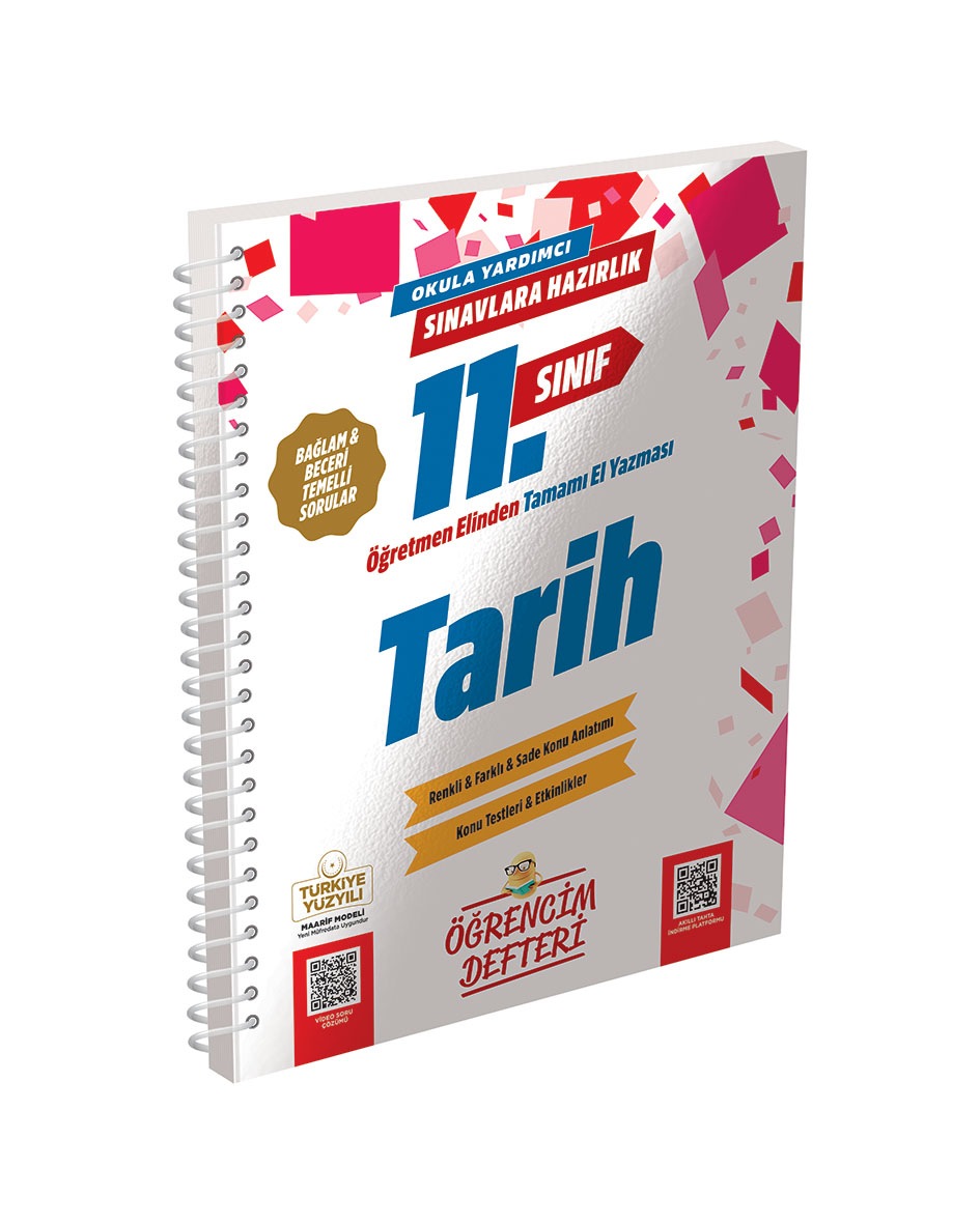 Murat Yayınları 11. Sınıf Tarih Öğrencim Defteri
