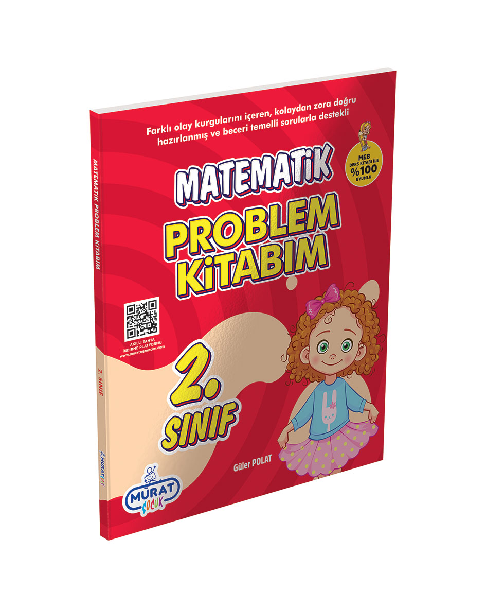 Murat Yayınları 2. Sınıf Matematik Problemler Kitabım