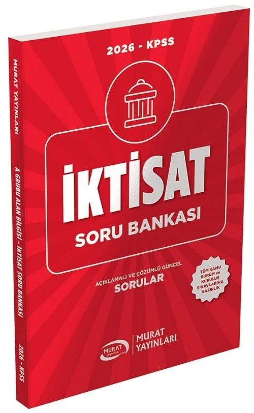 Murat Yayınları 2026 KPSS A Grubu İktisat Soru Bankası Çözümlü