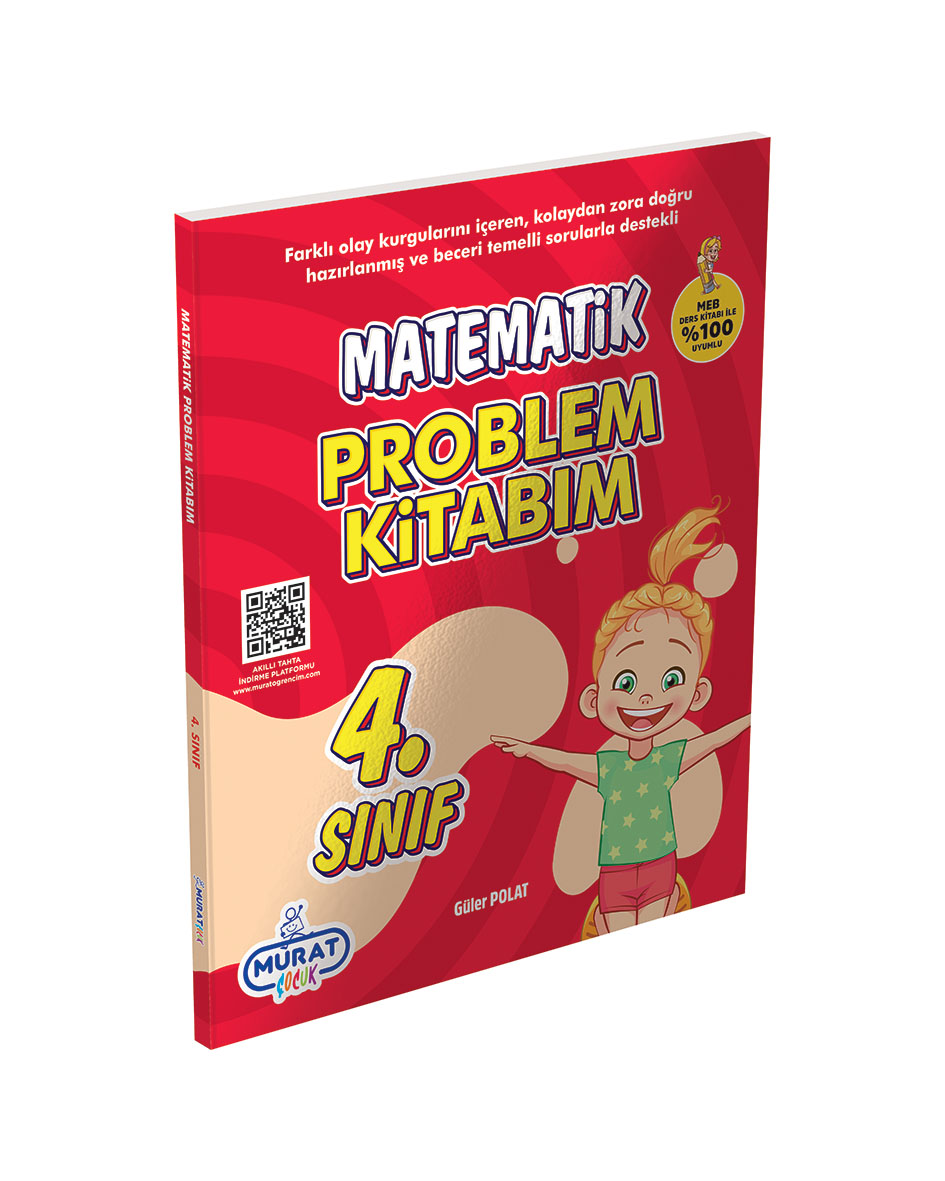 Murat Yayınları 4. Sınıf Matematik Problemler Kitabım