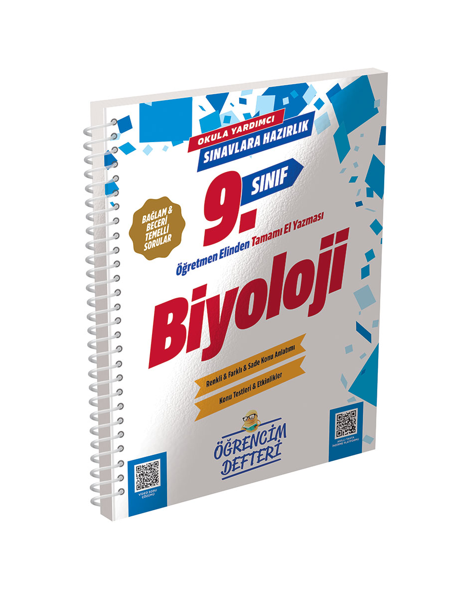 Murat Yayınları 9. Sınıf Biyoloji Öğrencim Defteri