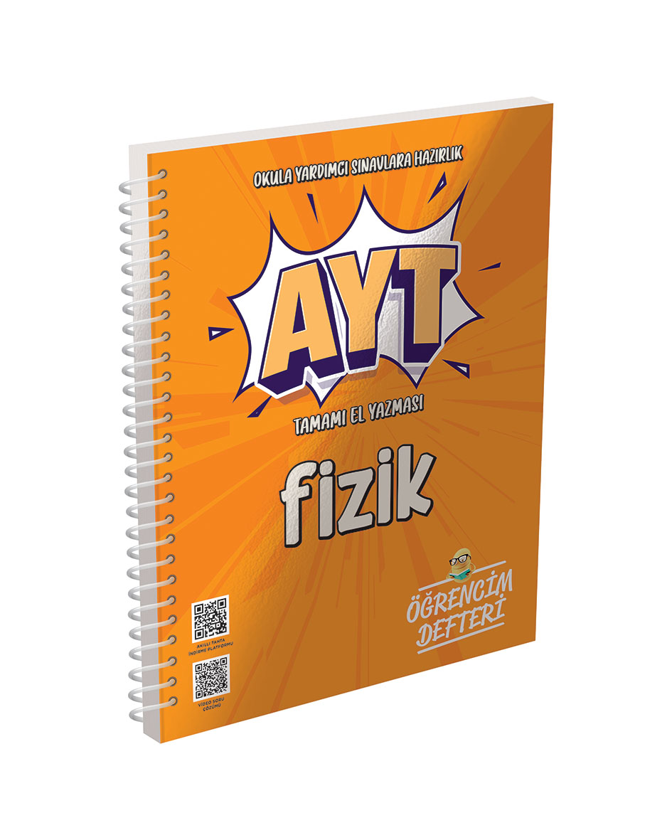Murat Yayınları AYT Fizik Öğrencim Defteri