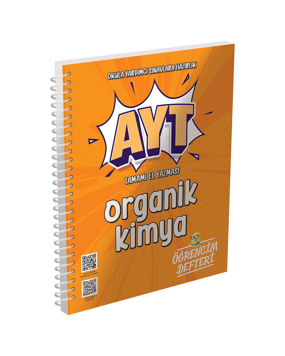 Murat Yayınları AYT Organik Kimya Öğrencim Defteri