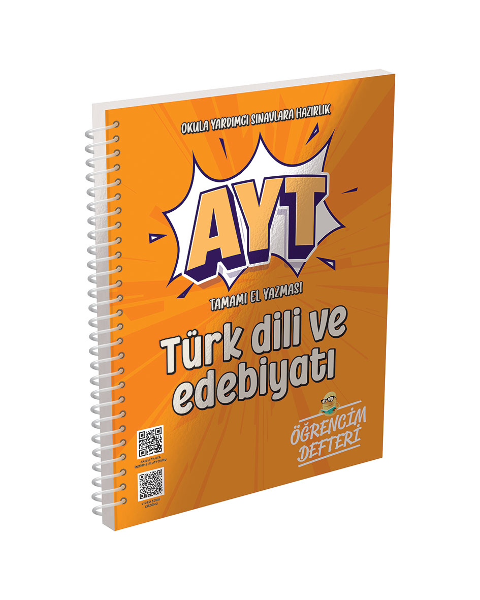 Murat Yayınları AYT Türk Dili ve Edebiyatı Öğrencim Defteri