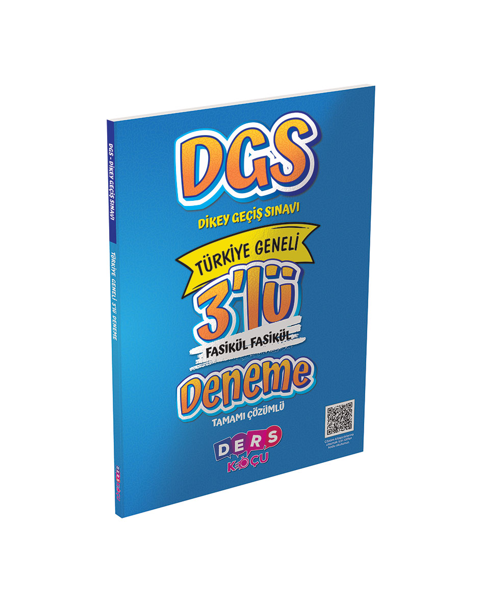 Murat Yayınları Ders Koçu DGS 3 Fasikül Fasikül Deneme Sınavı