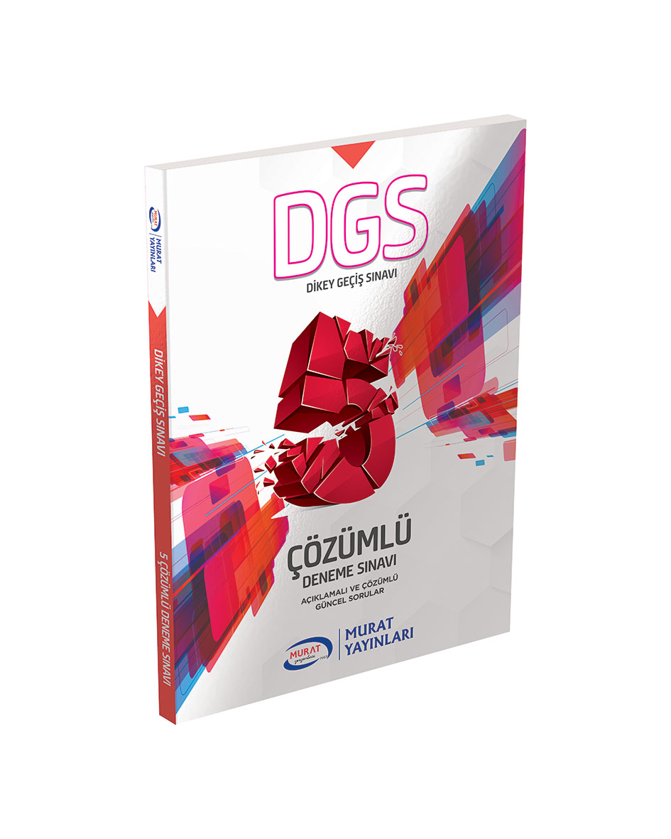 Murat Yayınları DGS 5 Çözümlü Deneme Sınavı